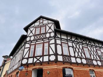Pension Düver – Zimmer 3 mit Balkon in Themar